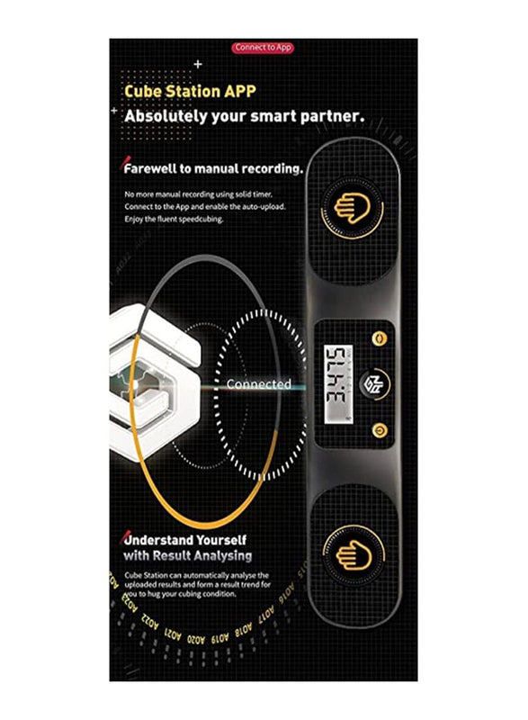 GAN SMART TIMER (BLUETOOTH) - Black Colour