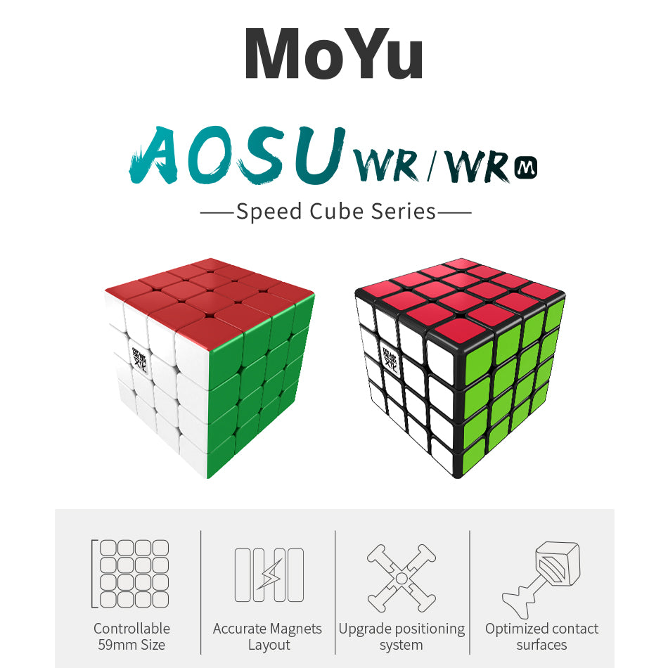 MoYu AoSu WR Magnetic 4x4x4 Cube