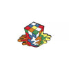 Rubiks Cube Lapel Pin/ Brooch