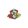 Load image into Gallery viewer, Rubiks Cube Lapel Pin/ Brooch