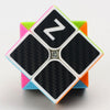 Cube 2x2 with black carbon-fibre stickers