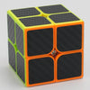 Cube 2x2 with black carbon-fibre stickers