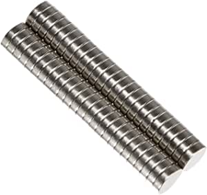 Neodymium Magnets N38 (4mm X 1mm) - 50 Pieces