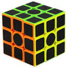 Carbon Cube Z-Cube 3x3x3 with black Fibre stickers